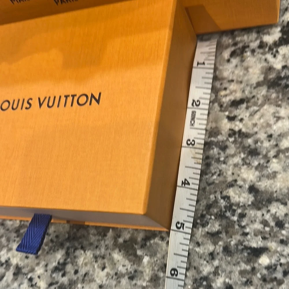 Louis Vuitton Orange Box with Cream Dust Bag